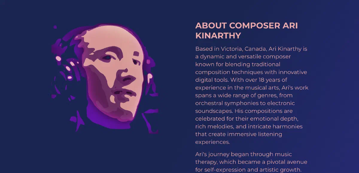 arikinarthy.ca about page